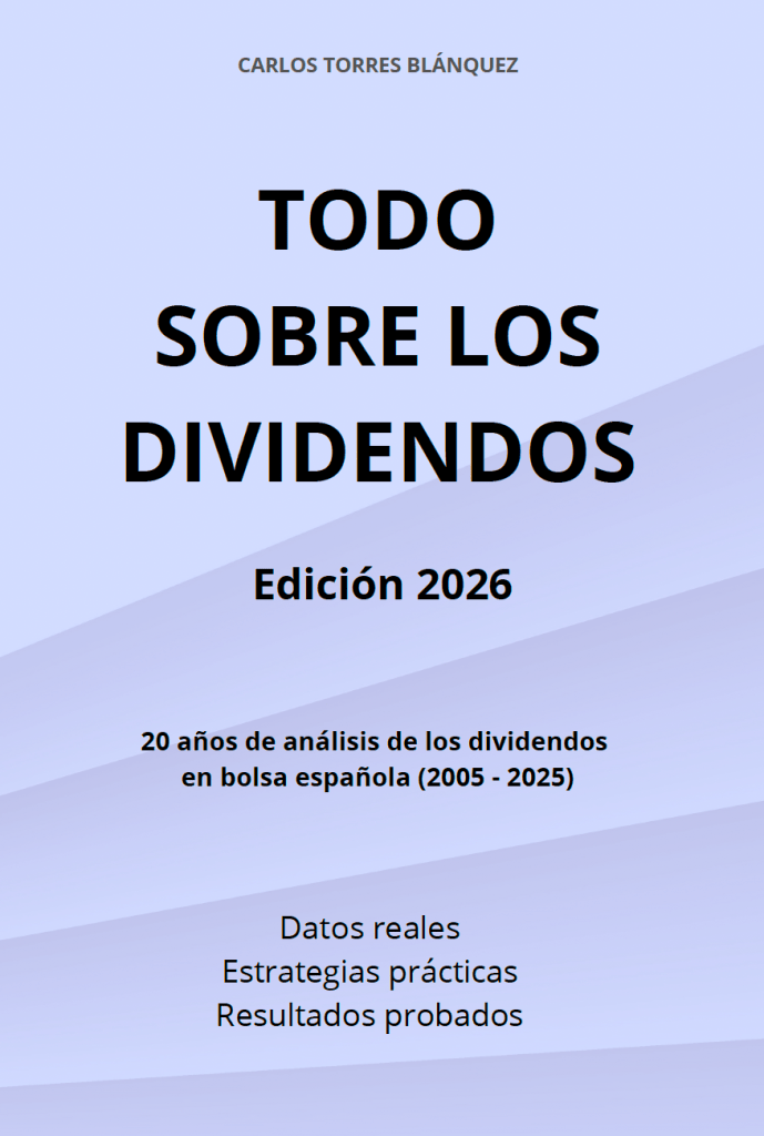 Portada del libro "Todo sobre los dividendos" en su edición de 2026.